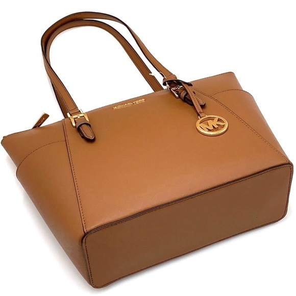 MICHAEL KORS CHARLOTTE LARGE TOP ZIP TOTE BAG LUGGAGE (NWT) - Picture 7 of 11